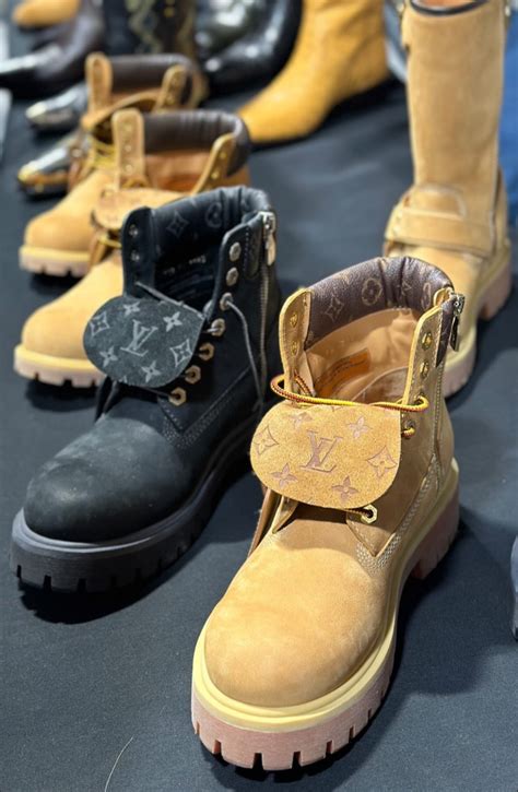 louis vuitton mens boat shoes|custom louis vuitton timberland boots.